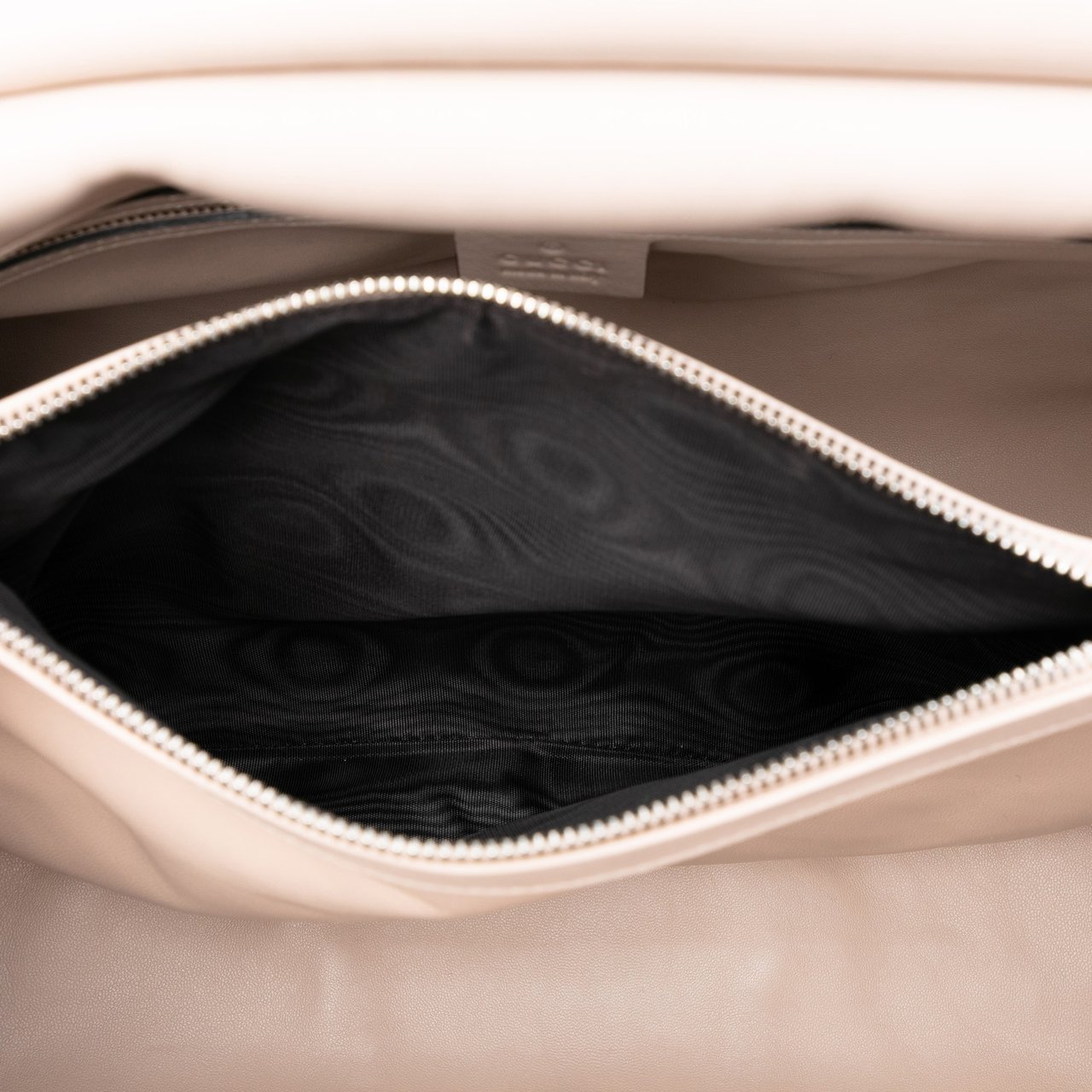 Gucci Leather Lady Bamboo Satchel Bruin