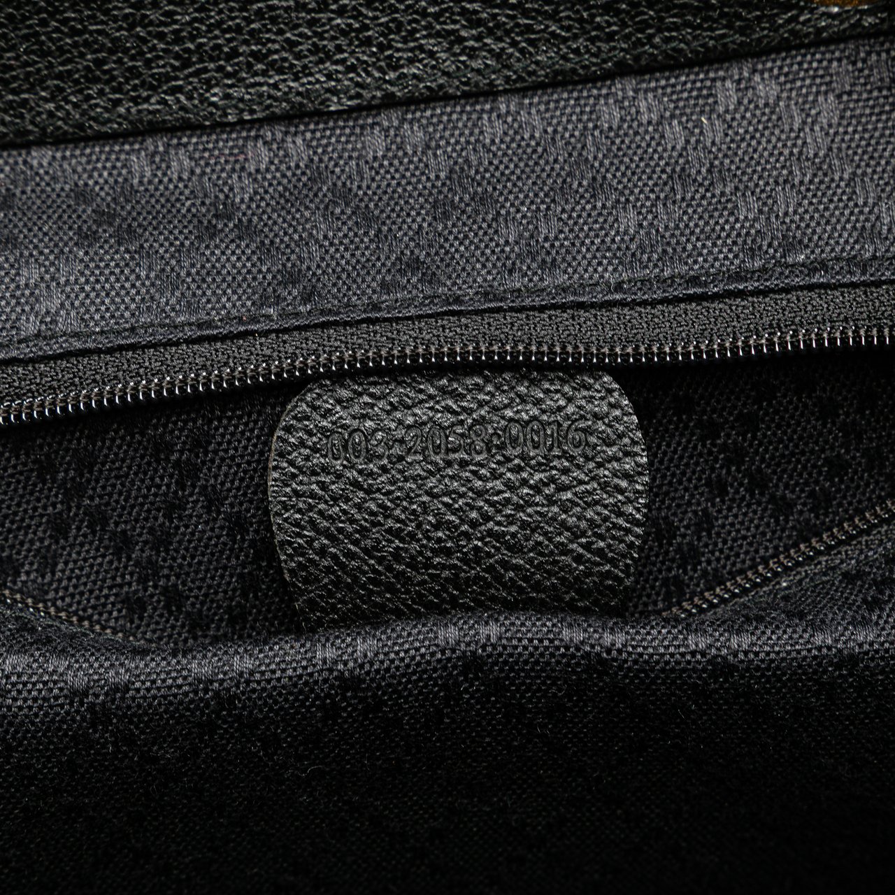 Gucci Suede Bamboo Backpack Zwart