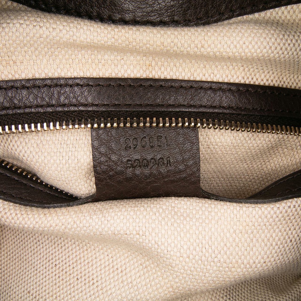 Gucci GG Canvas Dressage Hobo Bruin