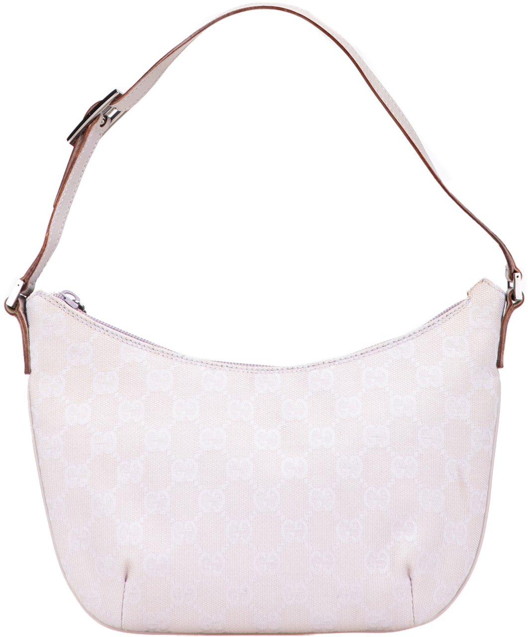 Gucci GG Canvas Shoulder Bag Paars