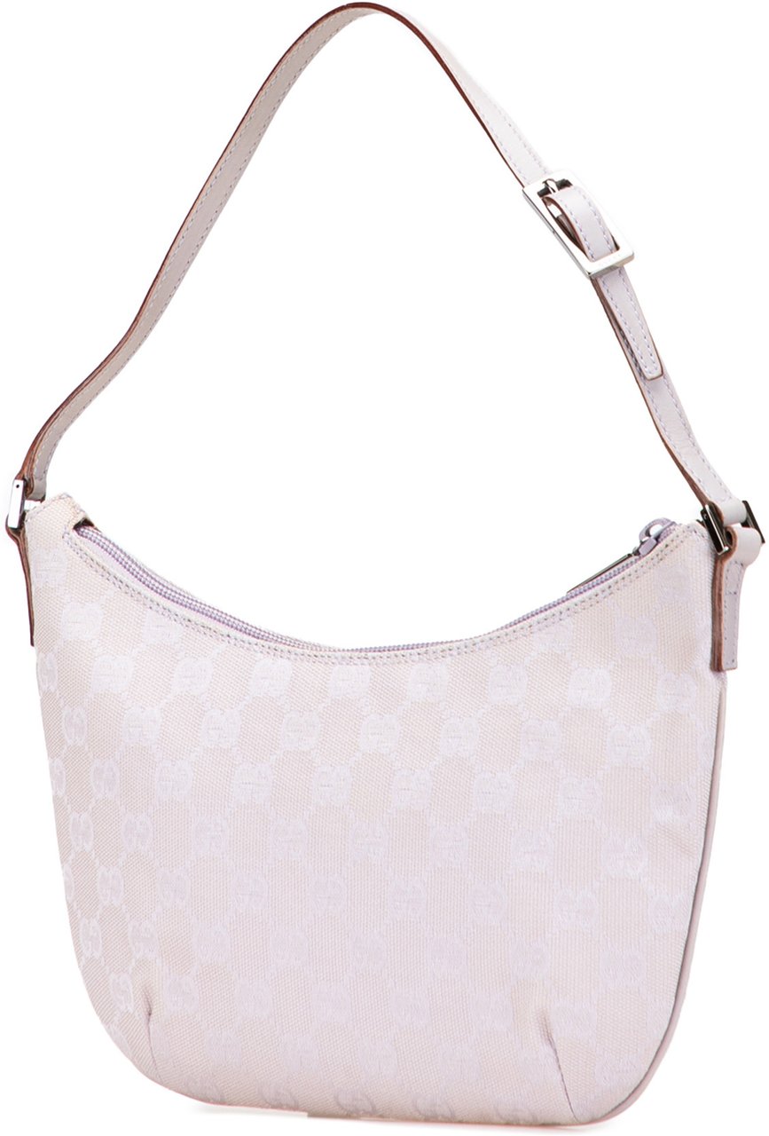 Gucci GG Canvas Shoulder Bag Paars