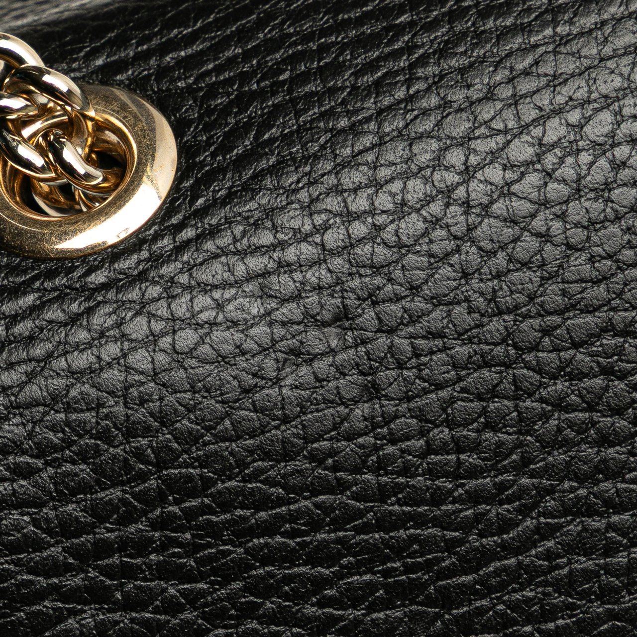 Gucci Small Dollar Calfskin Interlocking G Crossbody Zwart