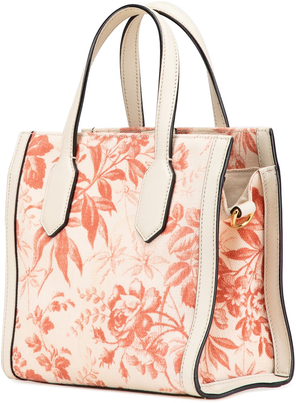 Gucci GG Ribbon Herbarium Satchel Roze