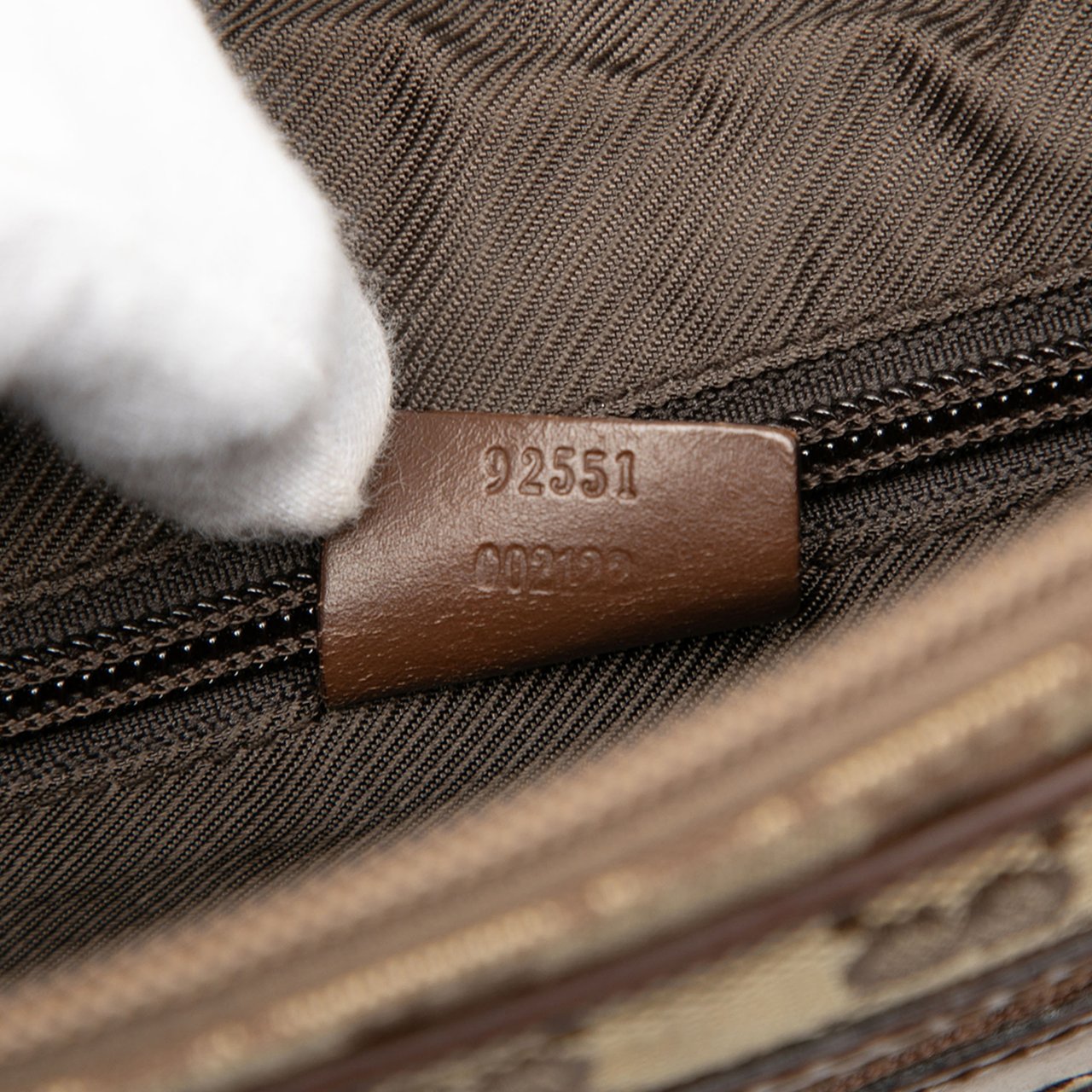 Gucci GG Canvas Crossbody Bruin