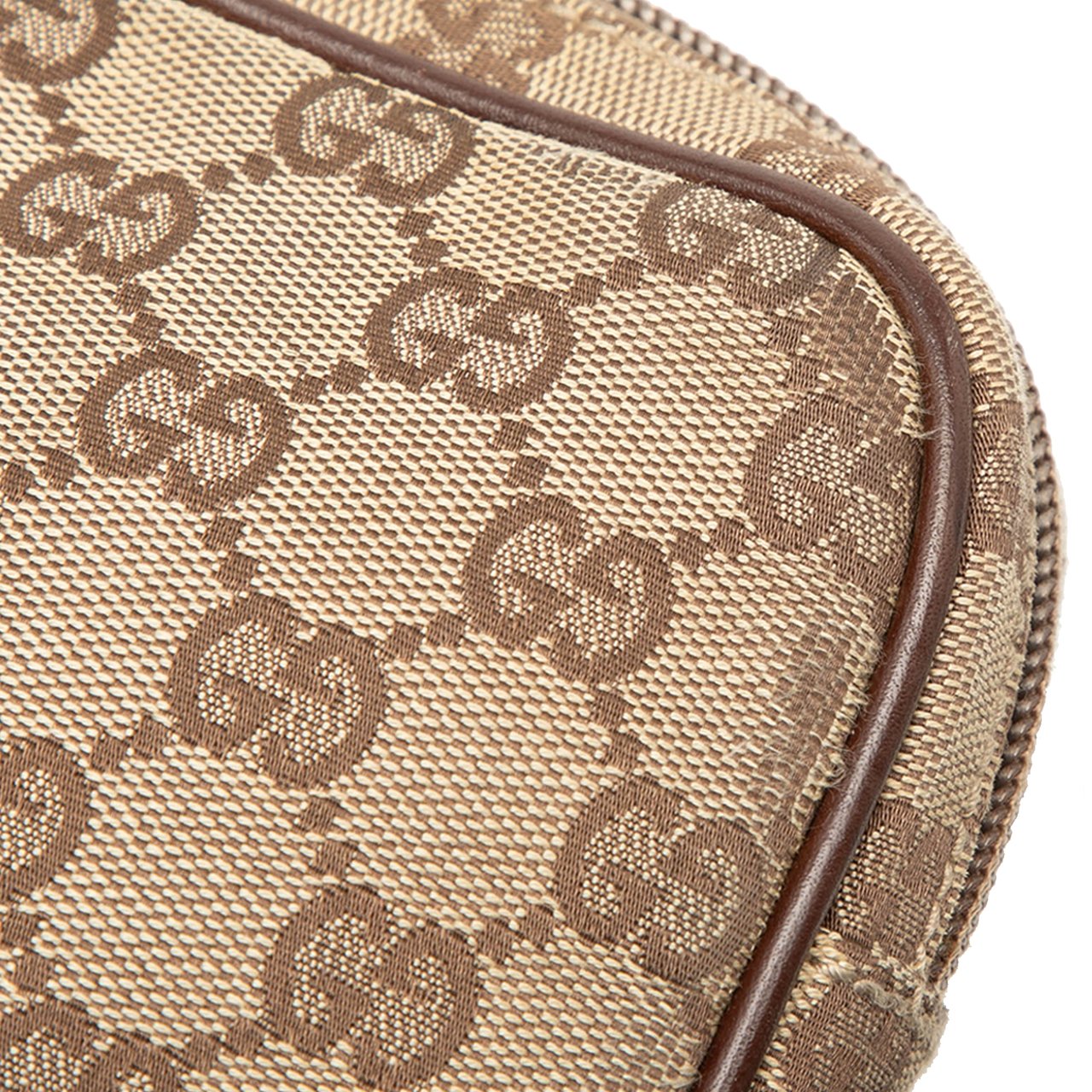 Gucci GG Canvas Crossbody Bruin