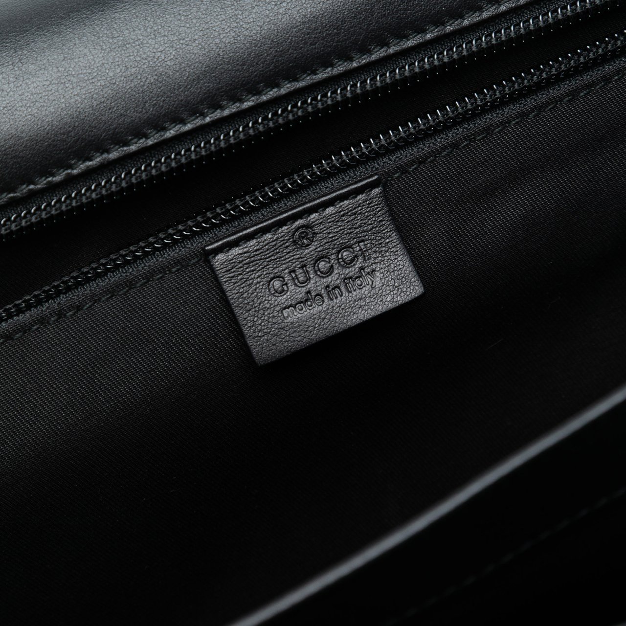 Gucci Guccissima Briefcase Zwart