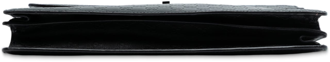 Gucci Guccissima Briefcase Zwart