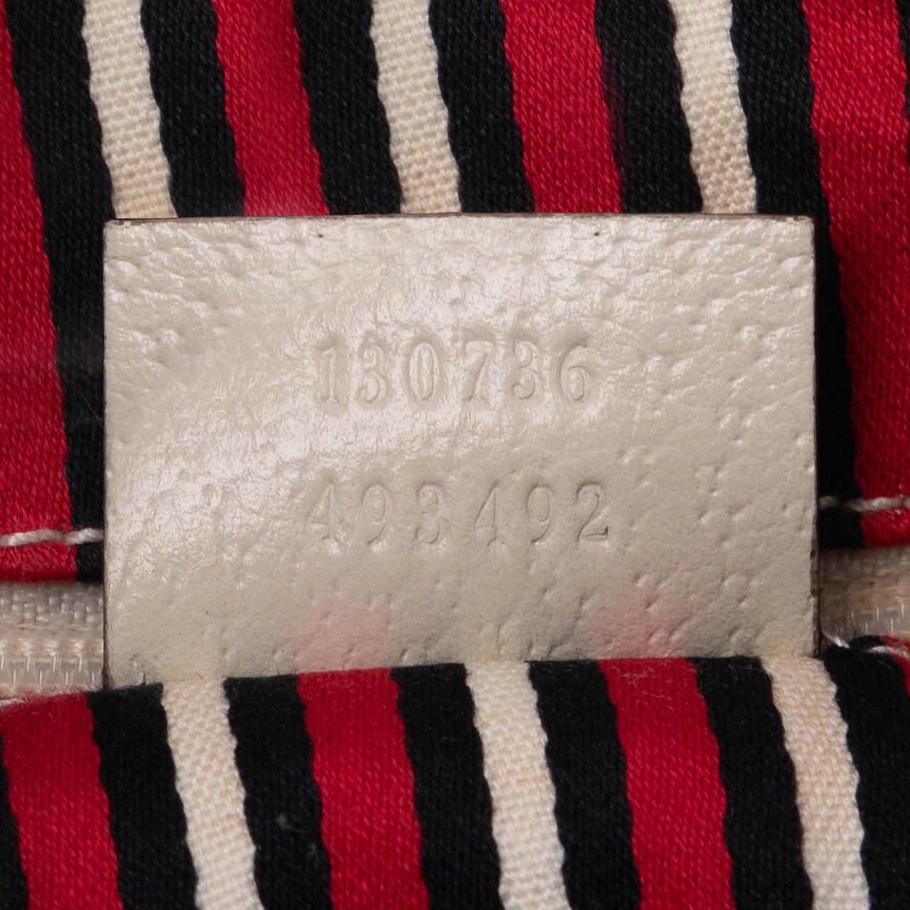 Gucci 85th Anniversary Canvas Logo Abbey D Ring Tote Blauw