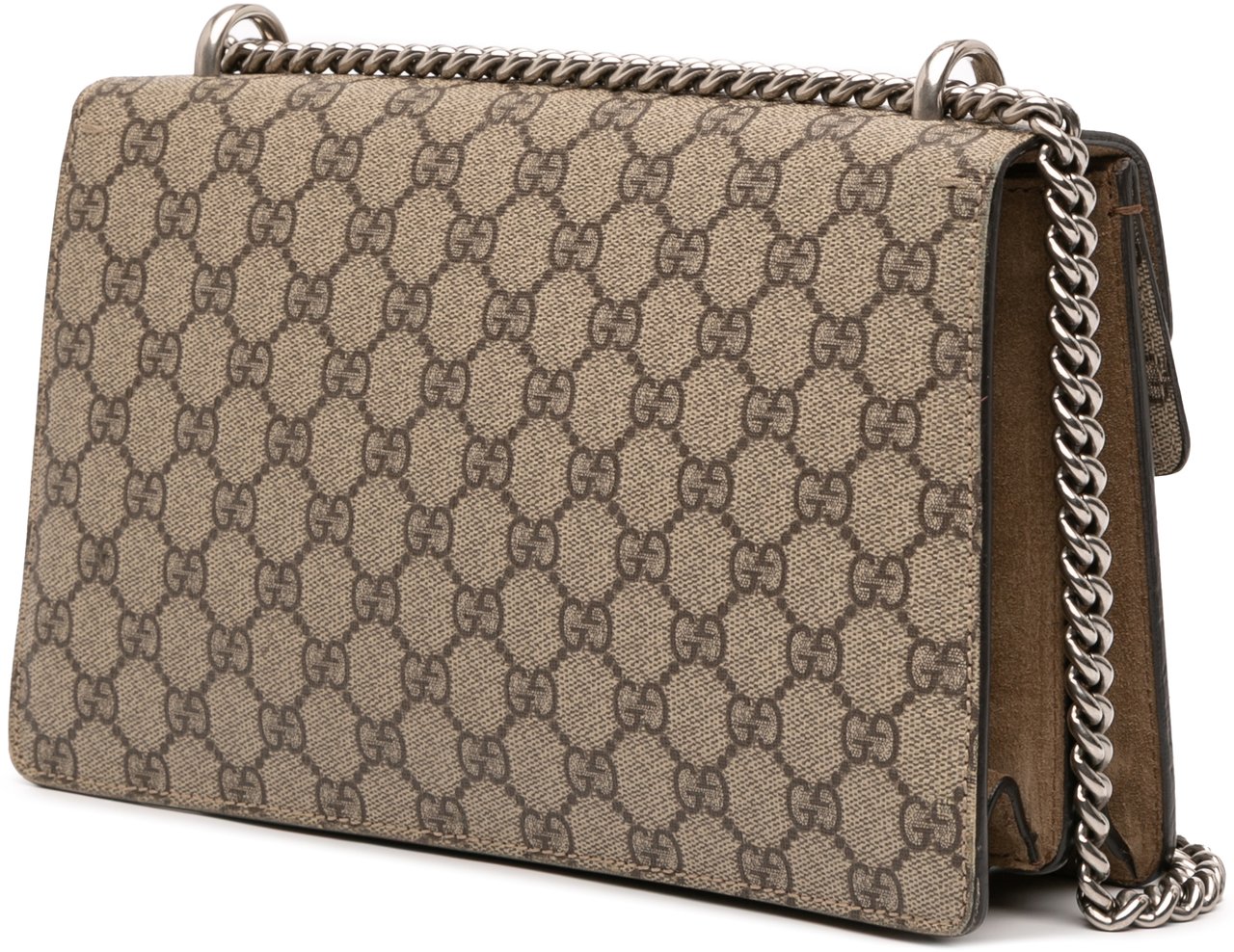 Gucci Medium GG Supreme Dionysus Shoulder Bag Bruin