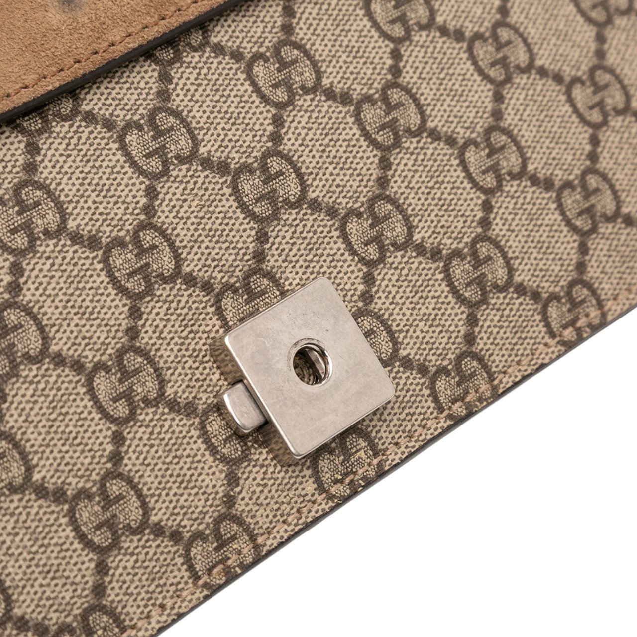 Gucci Medium GG Supreme Dionysus Shoulder Bag Bruin