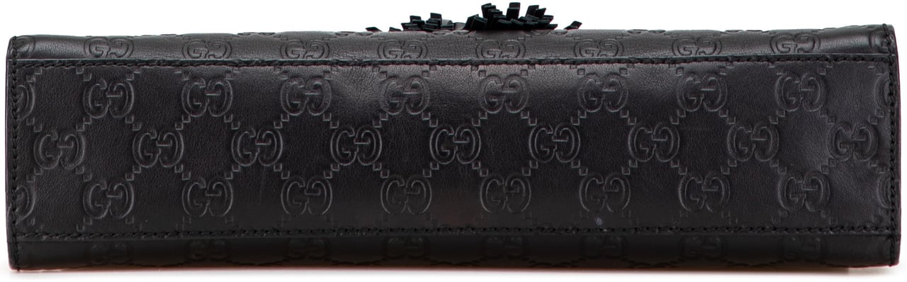 Gucci Medium Guccissima Emily Shoulder Bag Zwart