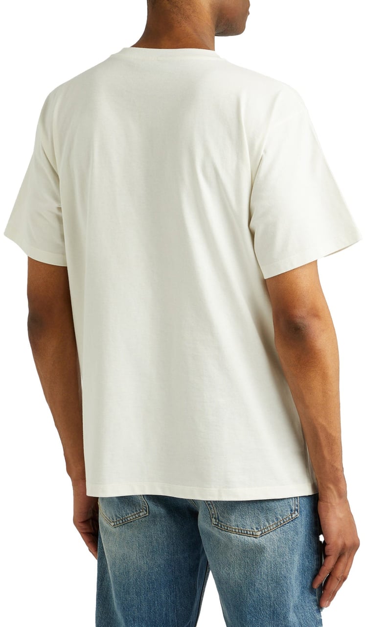 Gucci Logo Cotton T-shirt Wit