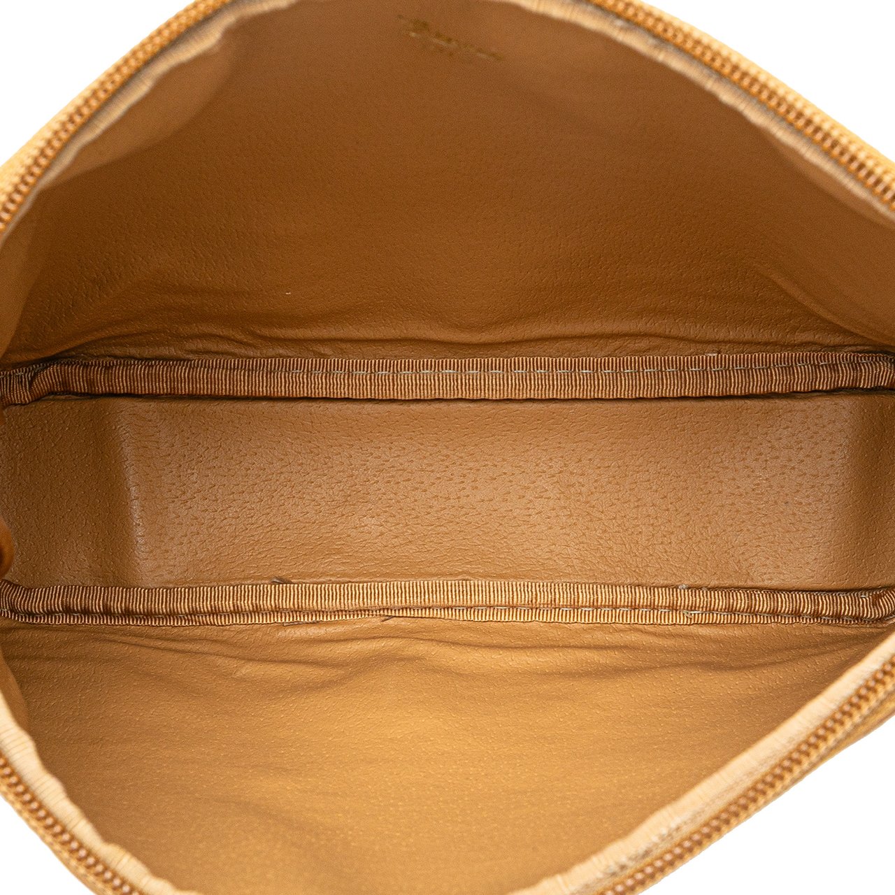Gucci Micro GG Coated Canvas Travel Toiletry Cosmetic Pouch Bruin