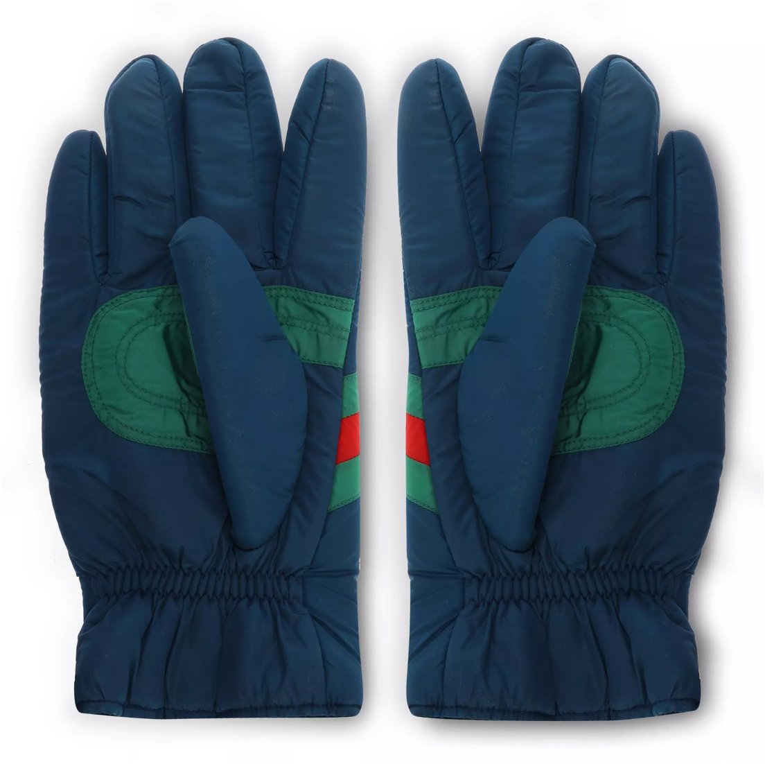 Gucci Nastro Logo Gloves Beige