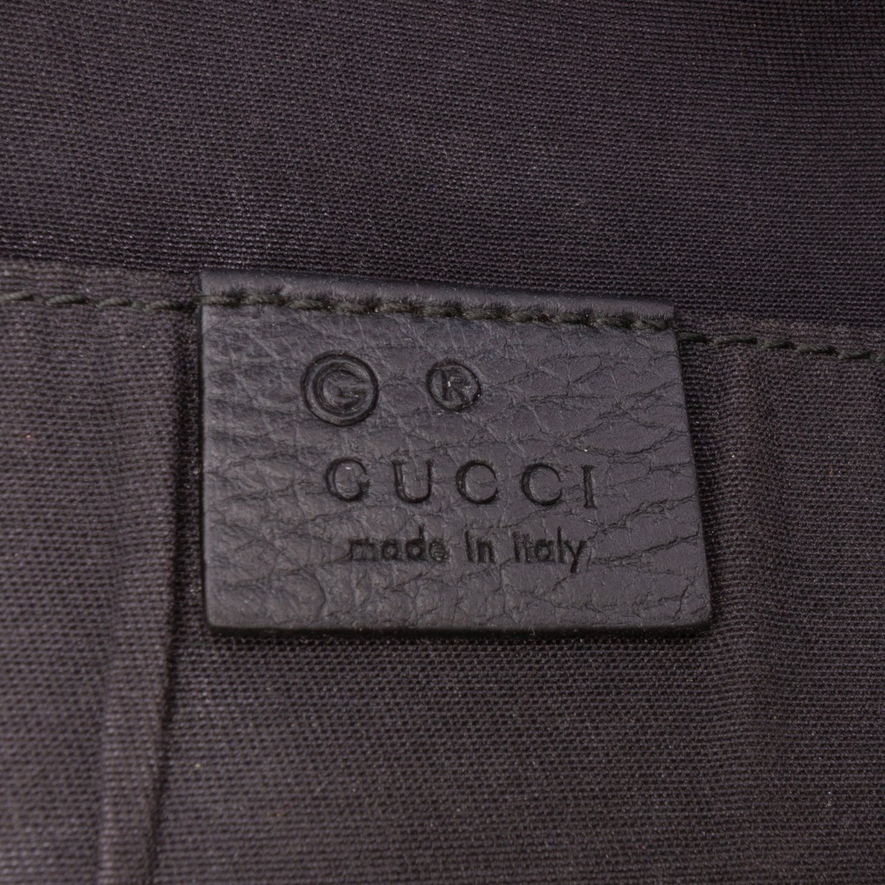 Gucci Mini GG Nylon Dome Satchel Zwart