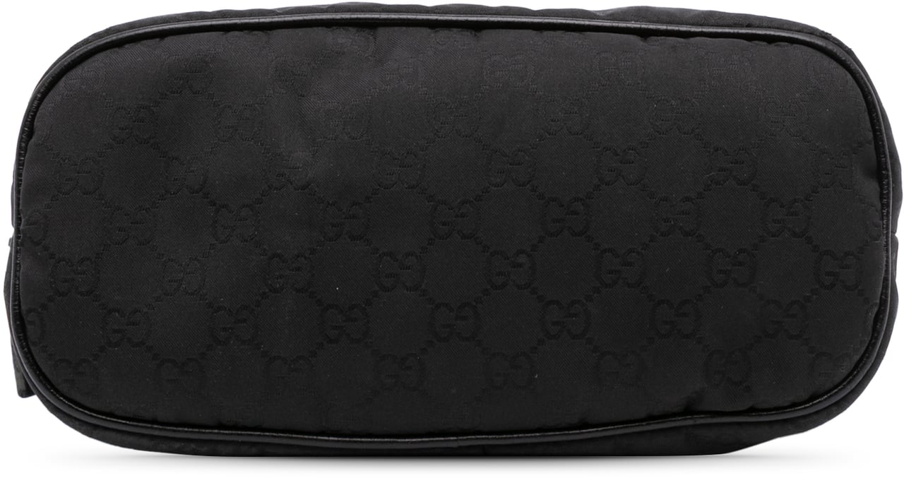 Gucci Mini GG Nylon Dome Satchel Zwart