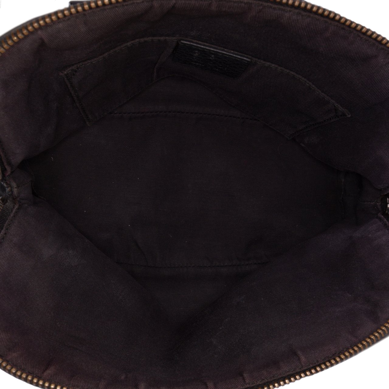 Gucci Mini GG Nylon Dome Satchel Zwart