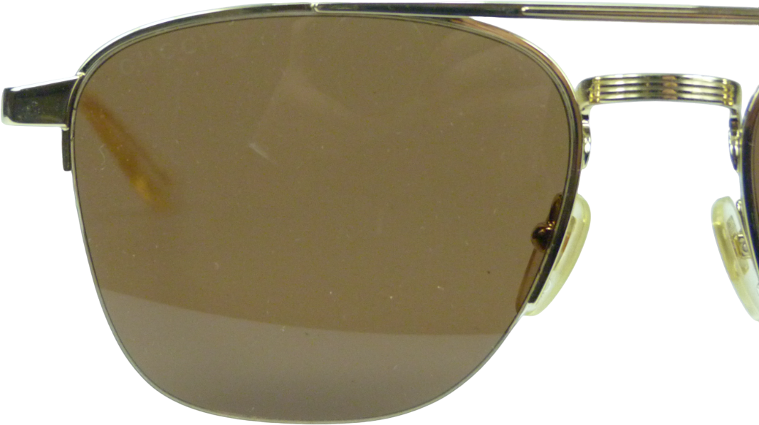 Gucci Occhiali da Sole dorati GG0985S Goud