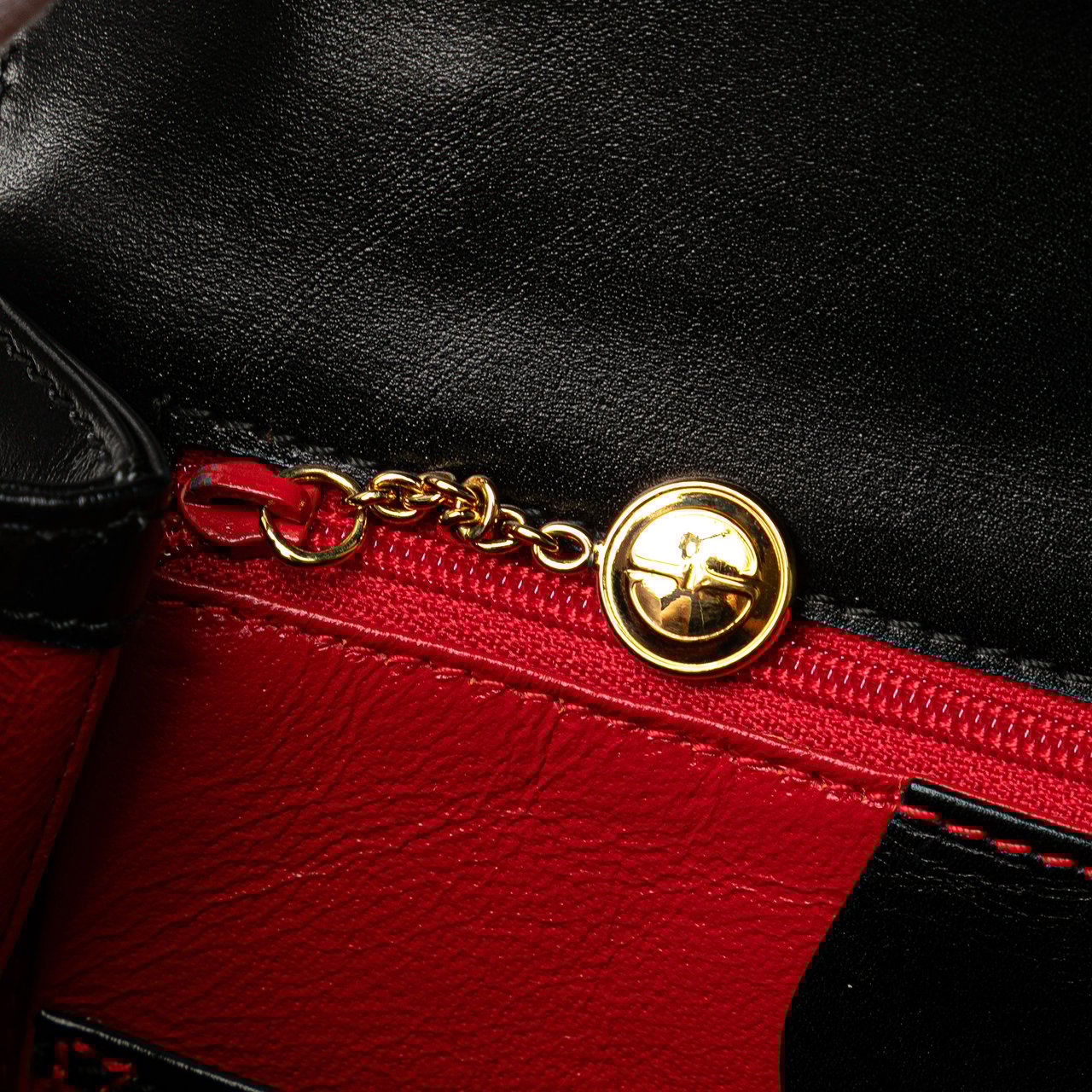 Gucci Calfskin Bamboo Night Zwart