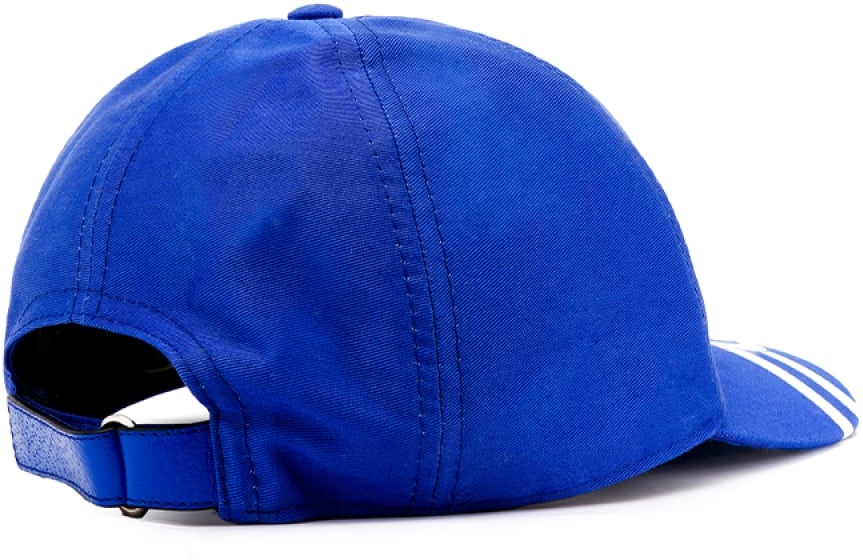 Gucci Gg Logo College Baseball Cap Blauw