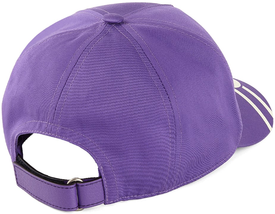 Gucci Gg Logo College Baseball Cap Paars