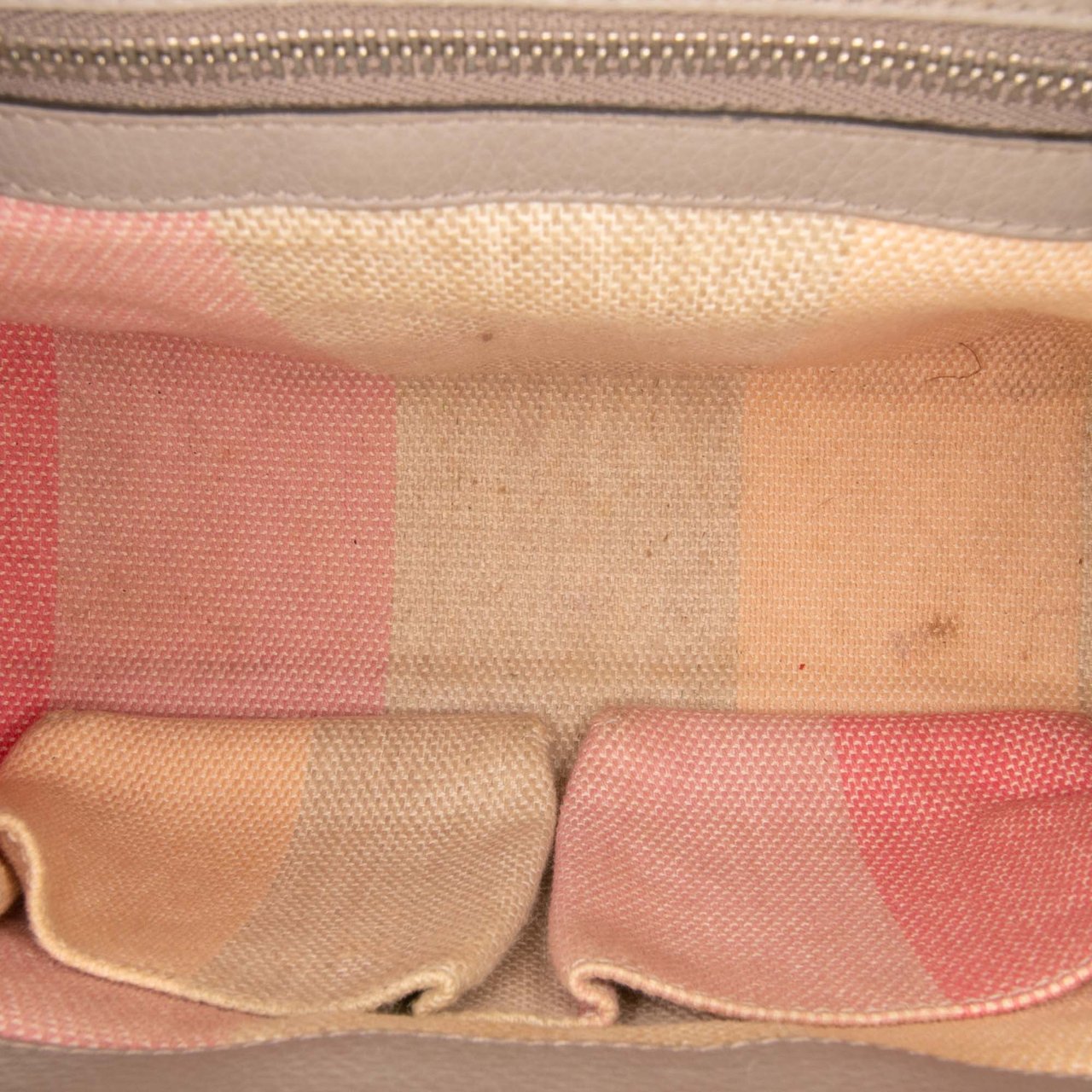Gucci Small Leather Bamboo Daily Satchel Bruin