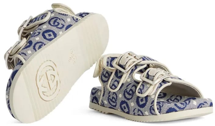 Gucci sandalo blue Blauw