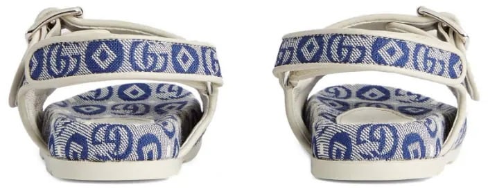 Gucci sandalo blue Blauw