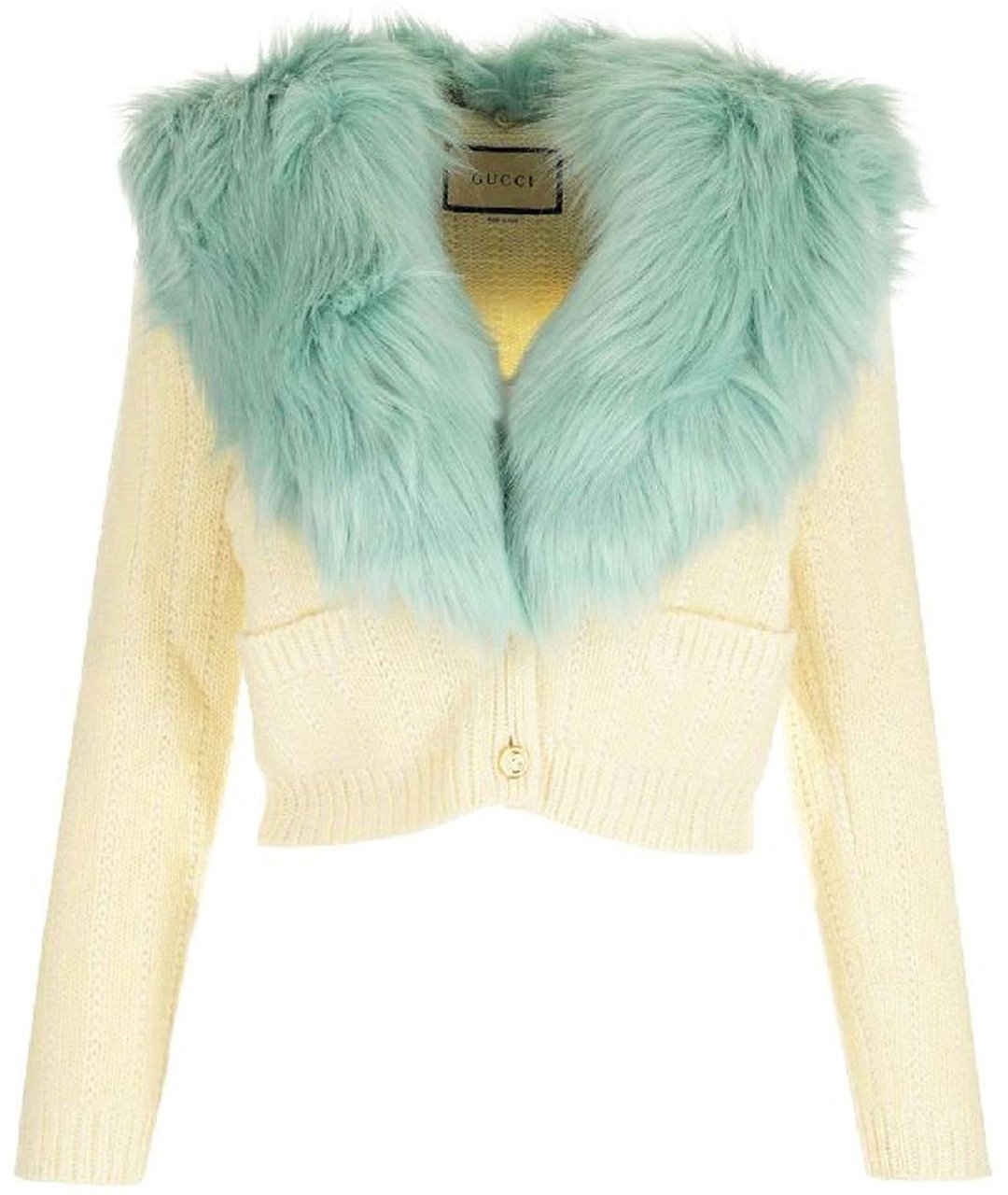 Gucci Gucci Wool And Cashmere Cardigan Wit