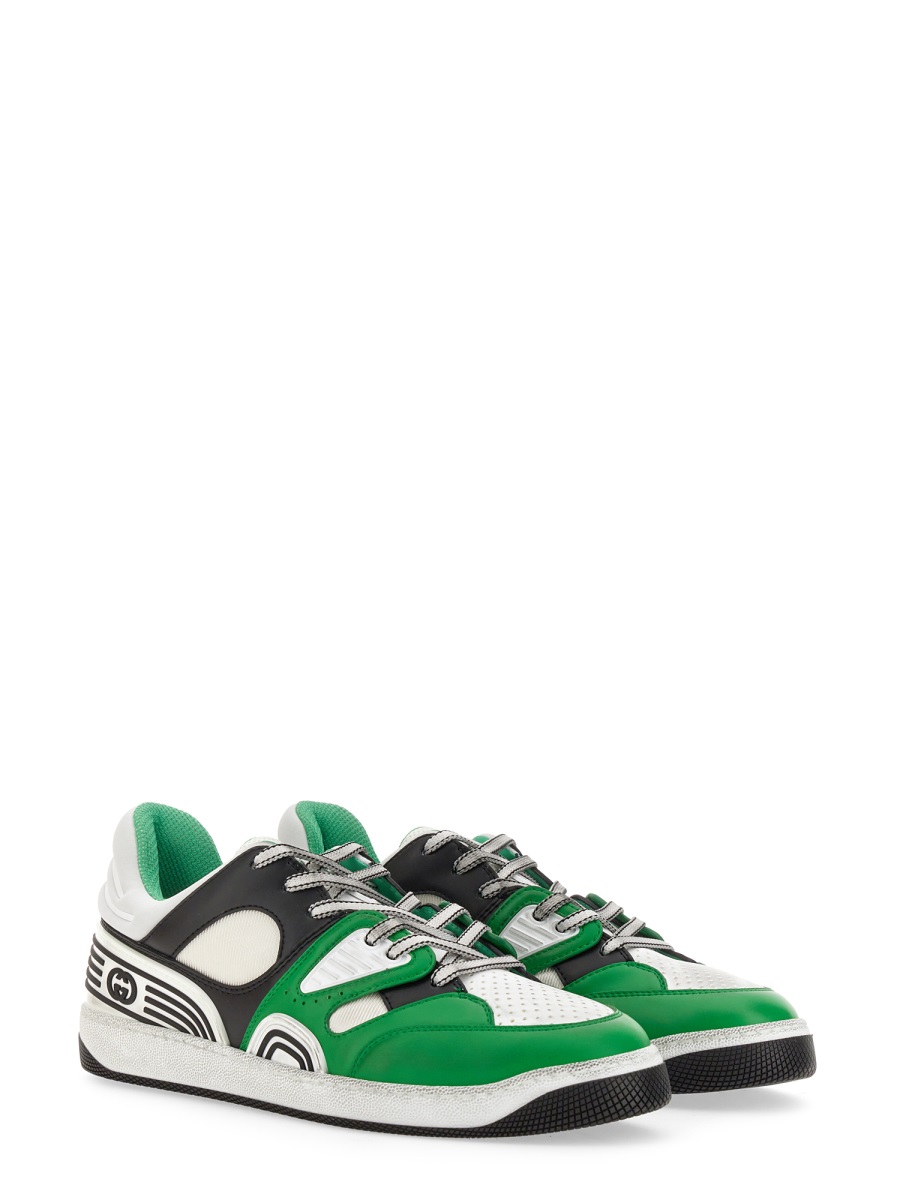 Gucci Sleek Casual White Sneaker with Modern Silhouette Wit