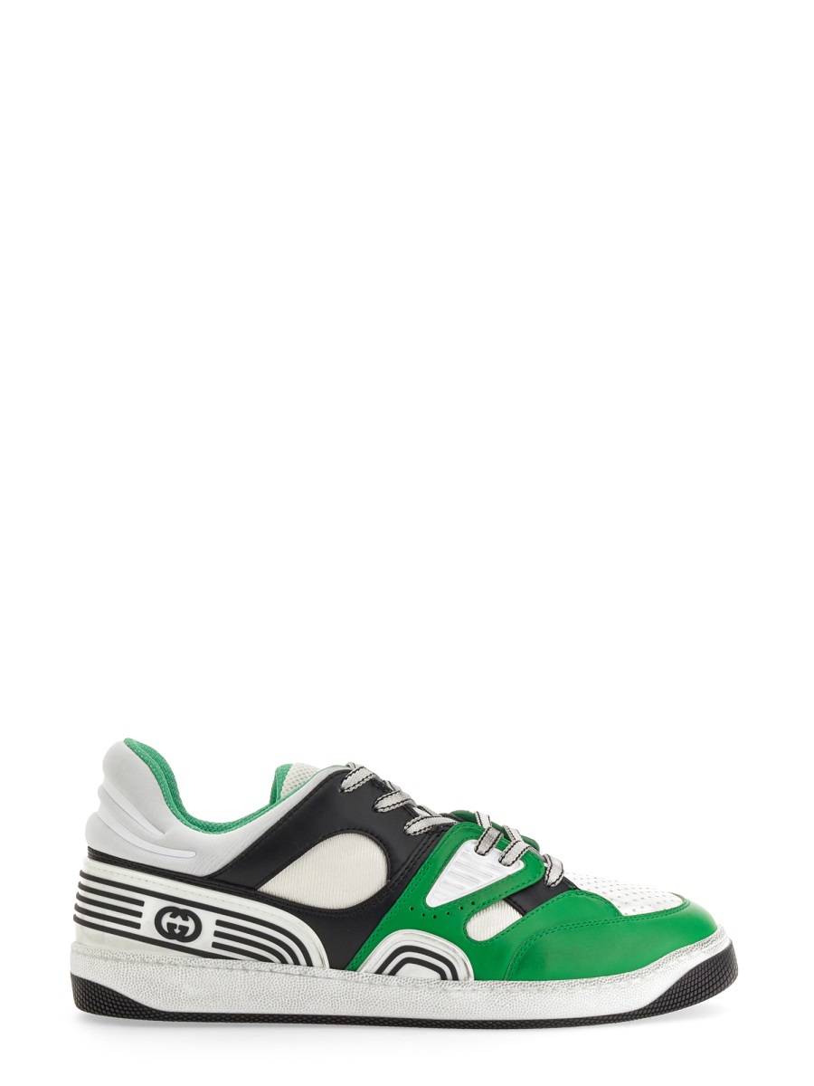Gucci Sleek Casual White Sneaker with Modern Silhouette Wit