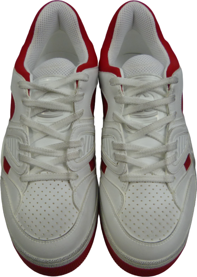 Gucci Sneakers Bianche e Rosse Wit