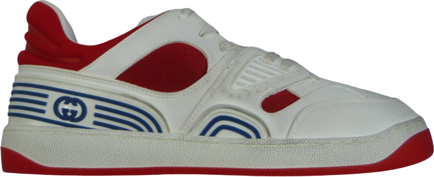 Gucci Sneakers Bianche e Rosse Wit