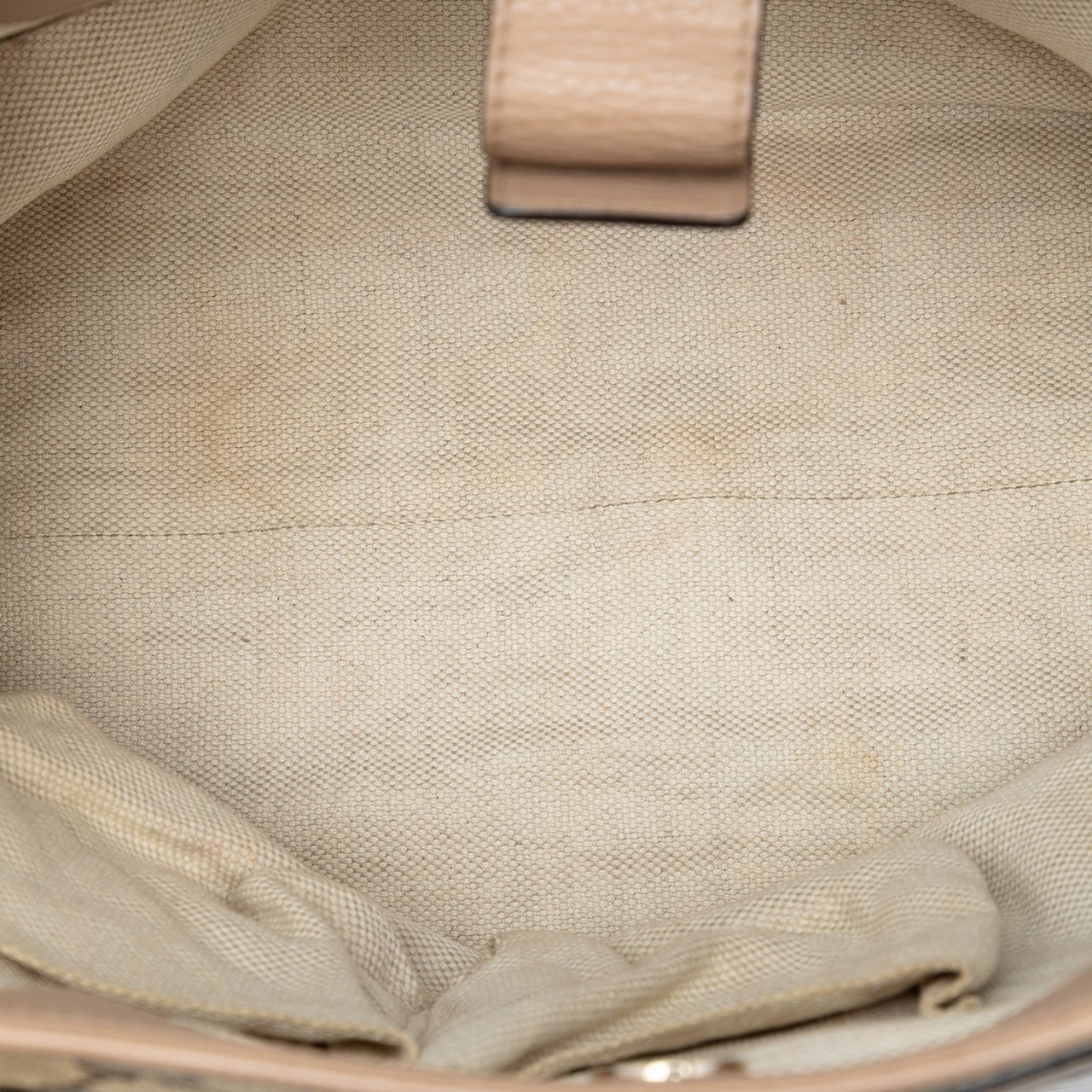 Gucci Medium GG Canvas Web Dressage Tote Bruin