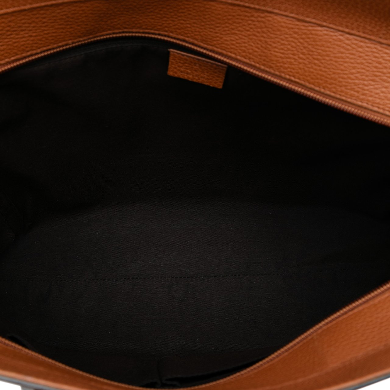 Gucci Dollar Calf Interlocking G Tote Bruin