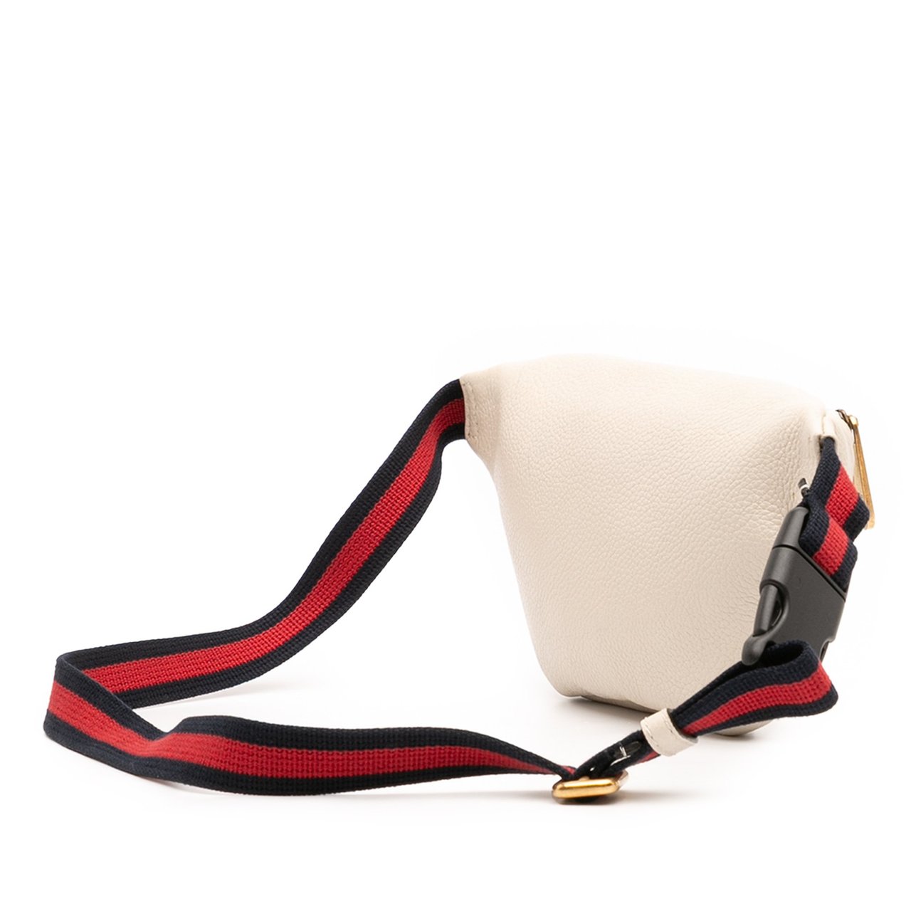 Gucci Leather Logo Belt Bag Wit