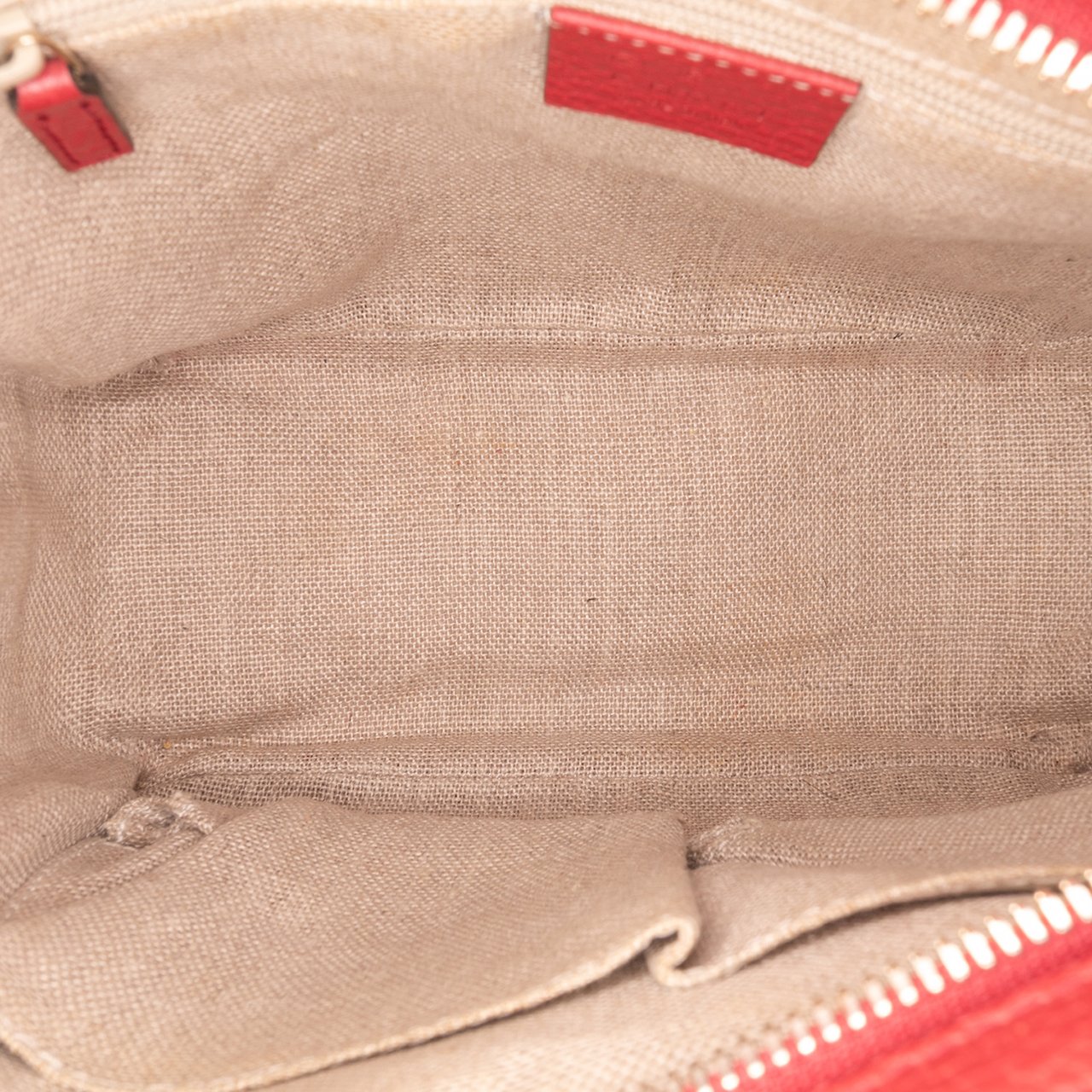Gucci Small GG Canvas Bree Satchel Bruin