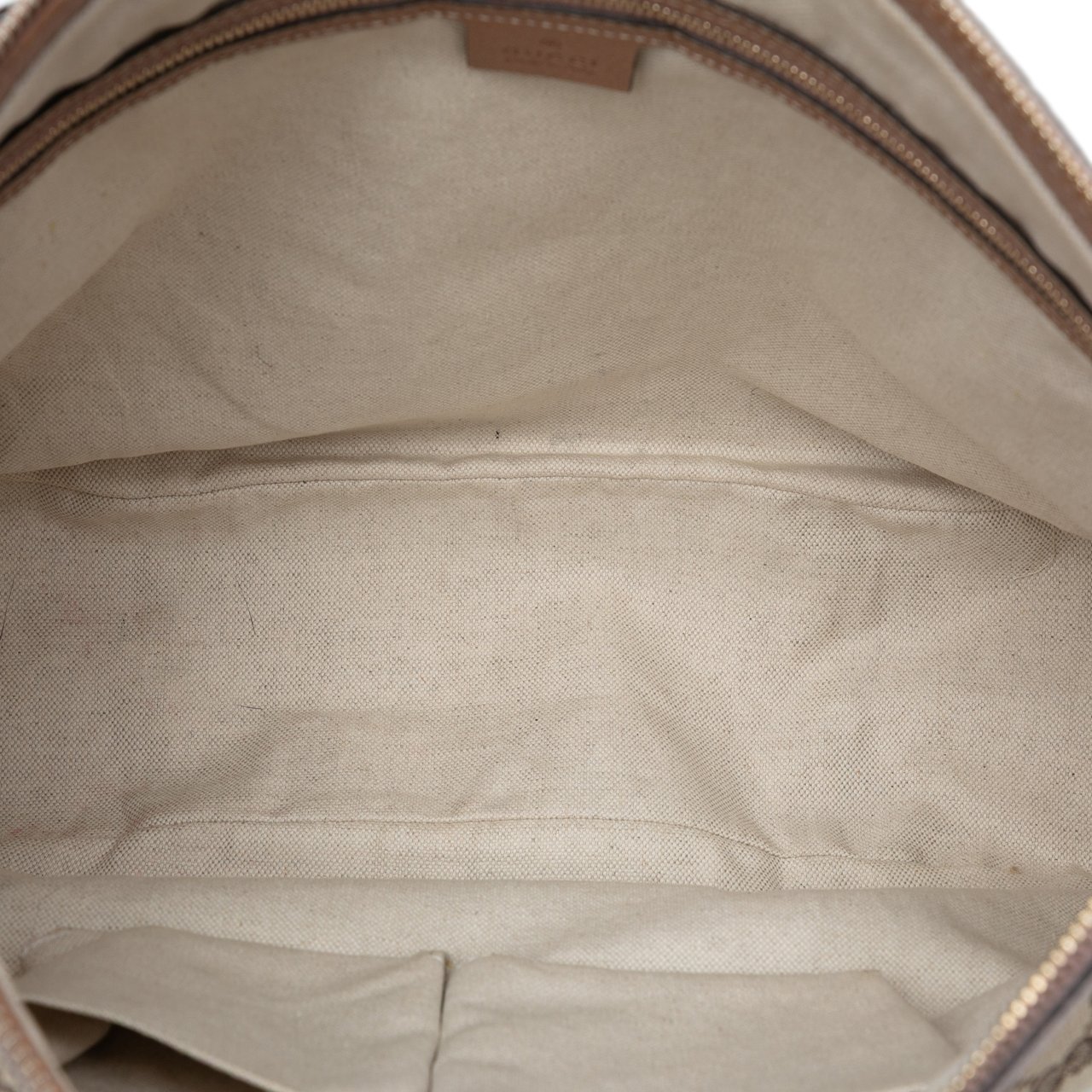 Gucci GG Canvas Bree Shoulder Bag Bruin