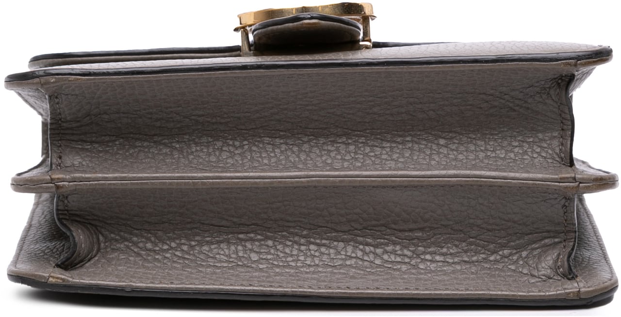Gucci Small Dollar Calfskin Interlocking G Crossbody Bruin