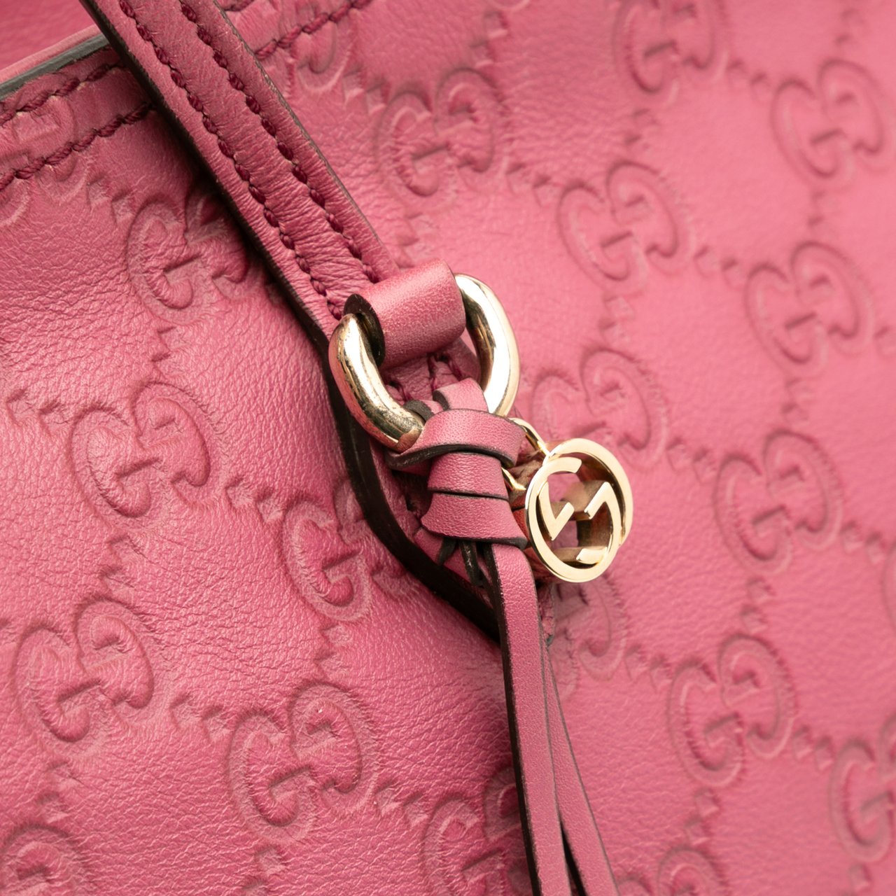 Gucci Guccissima Bree Tote Roze