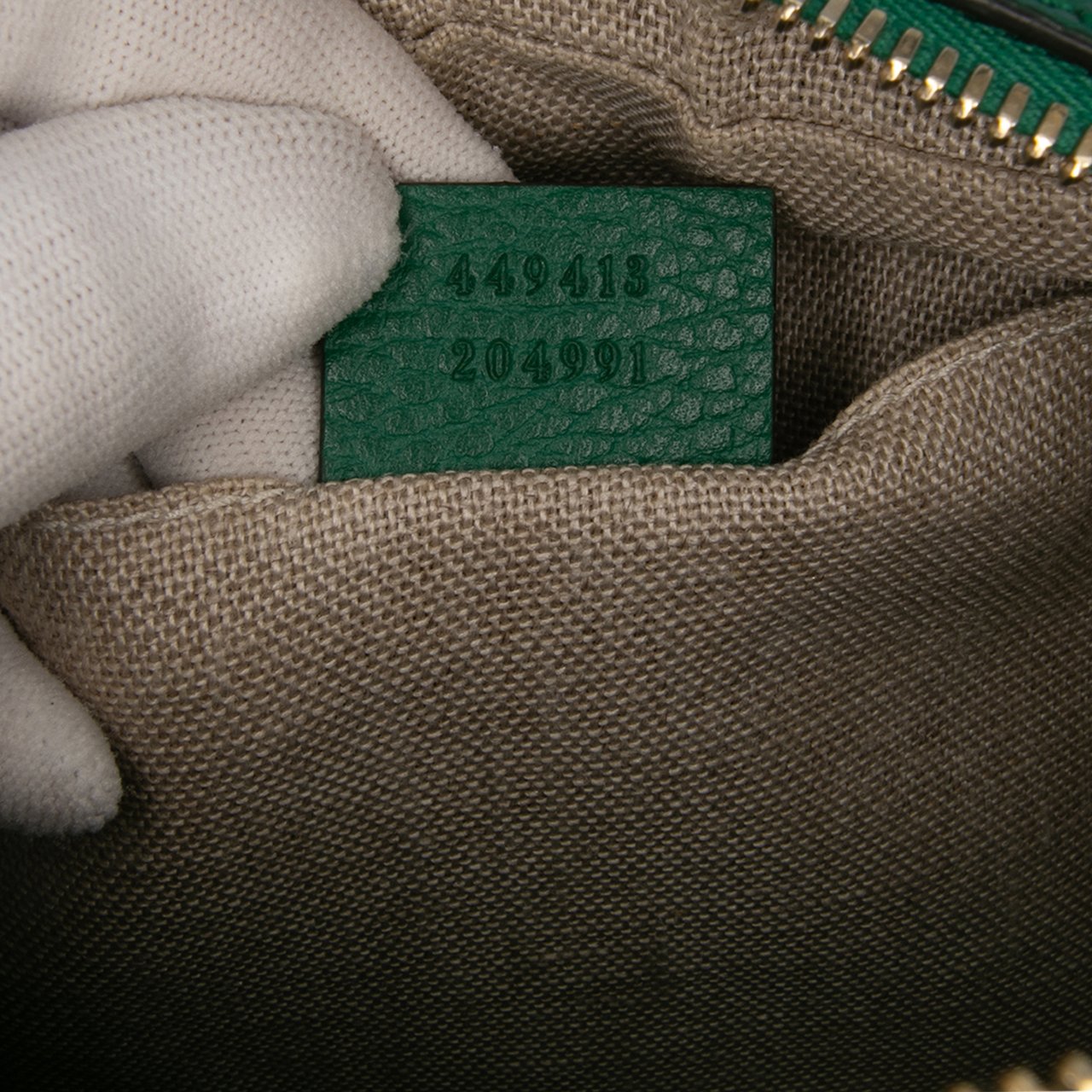 Gucci GG Canvas Bree Crossbody Bruin