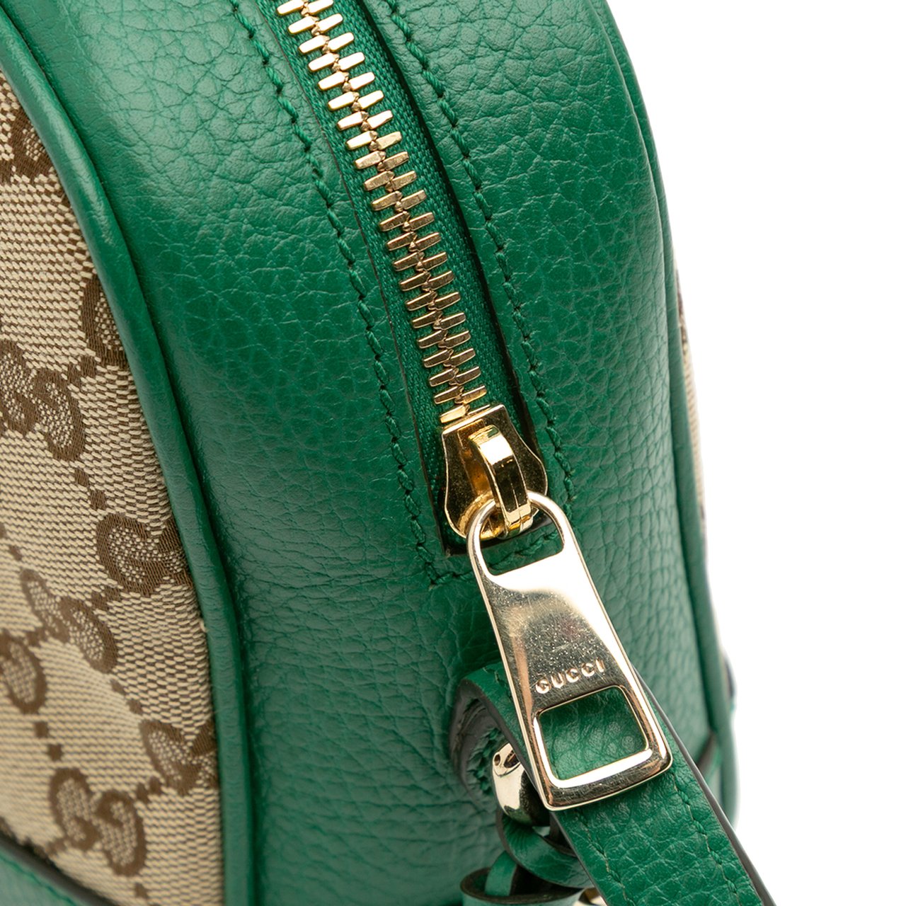Gucci GG Canvas Bree Crossbody Bruin