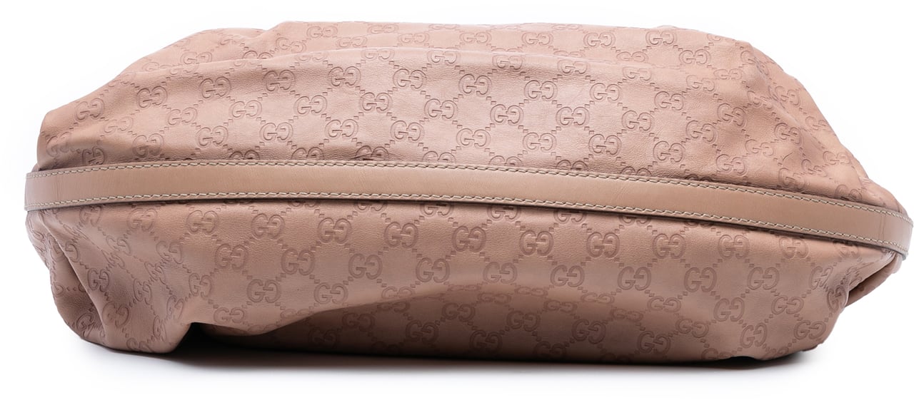 Gucci Large Guccissima Scarlett Tote Roze