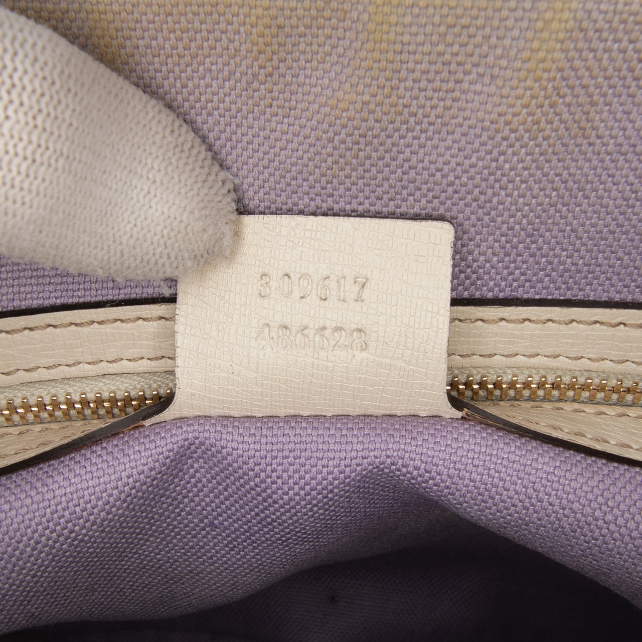 Gucci Small Leather Flora Nice Dome Satchel Wit