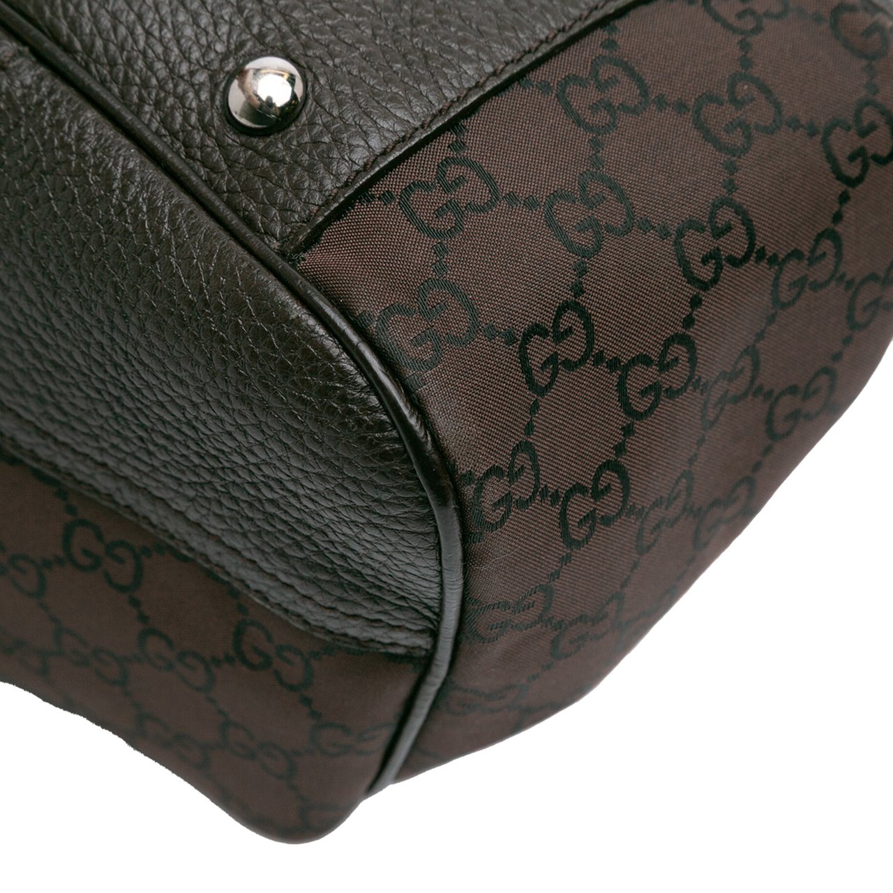 Gucci GG Canvas Princy Tote Bruin