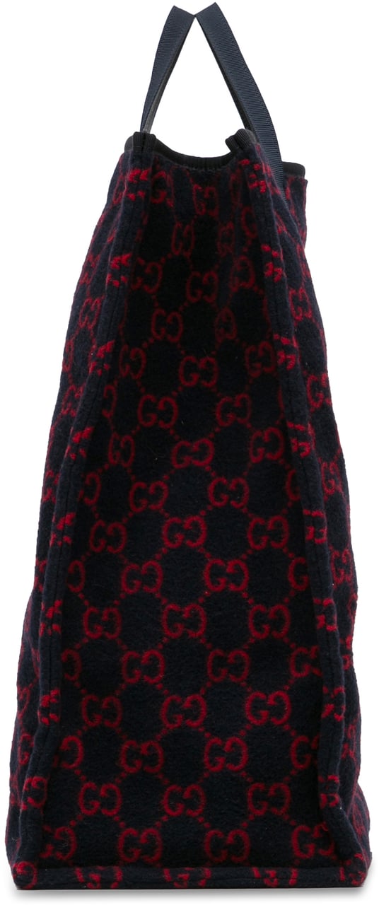 Gucci GG Wool Tote Blauw