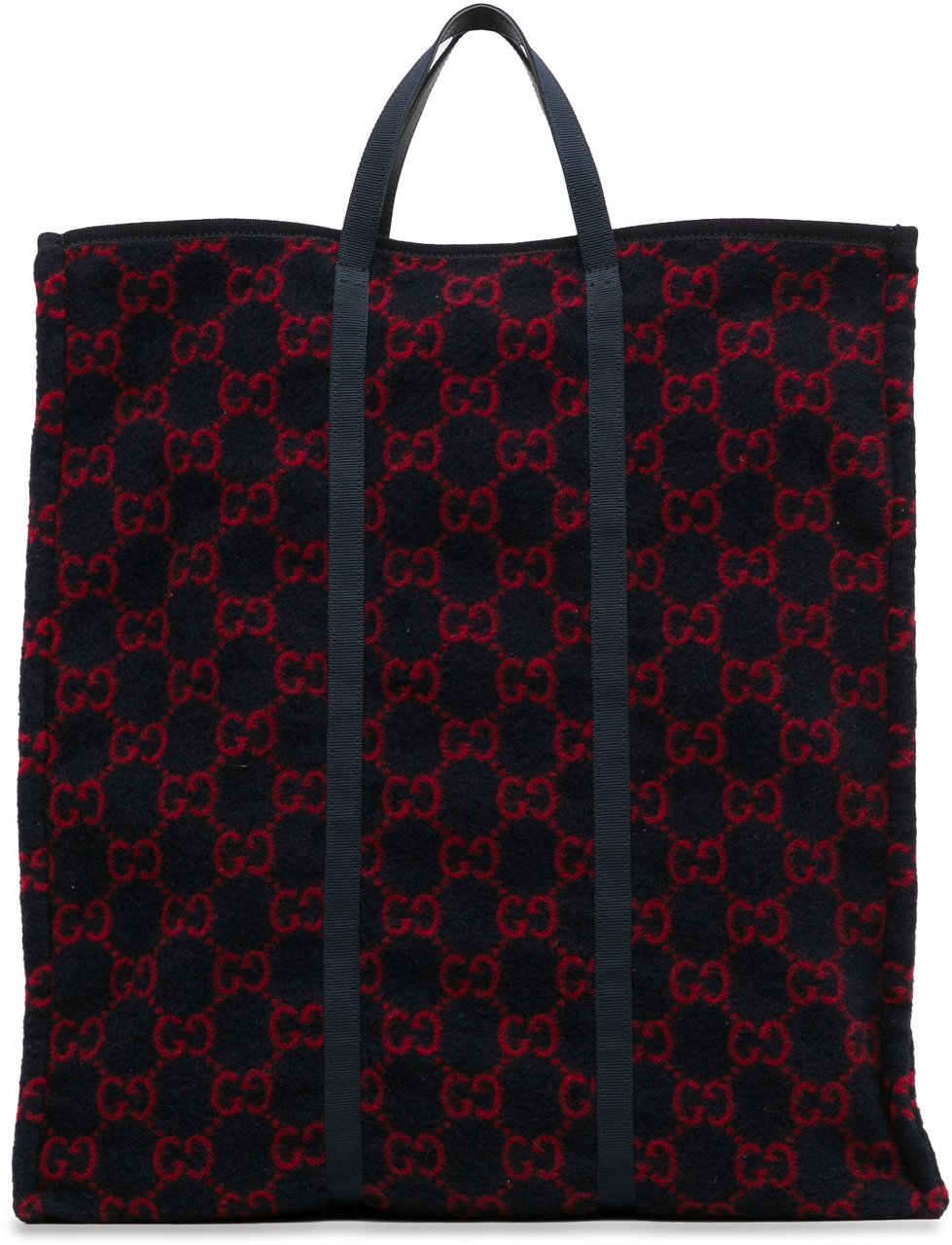 Gucci GG Wool Tote Blauw