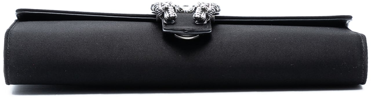 Gucci Satin Dionysus Clutch Zwart