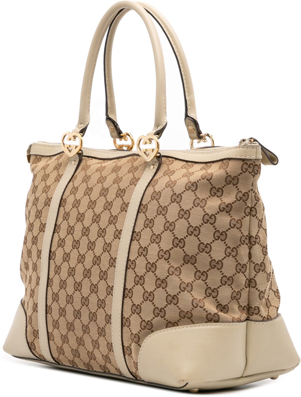 Gucci GG Canvas Lovely Tote Bruin