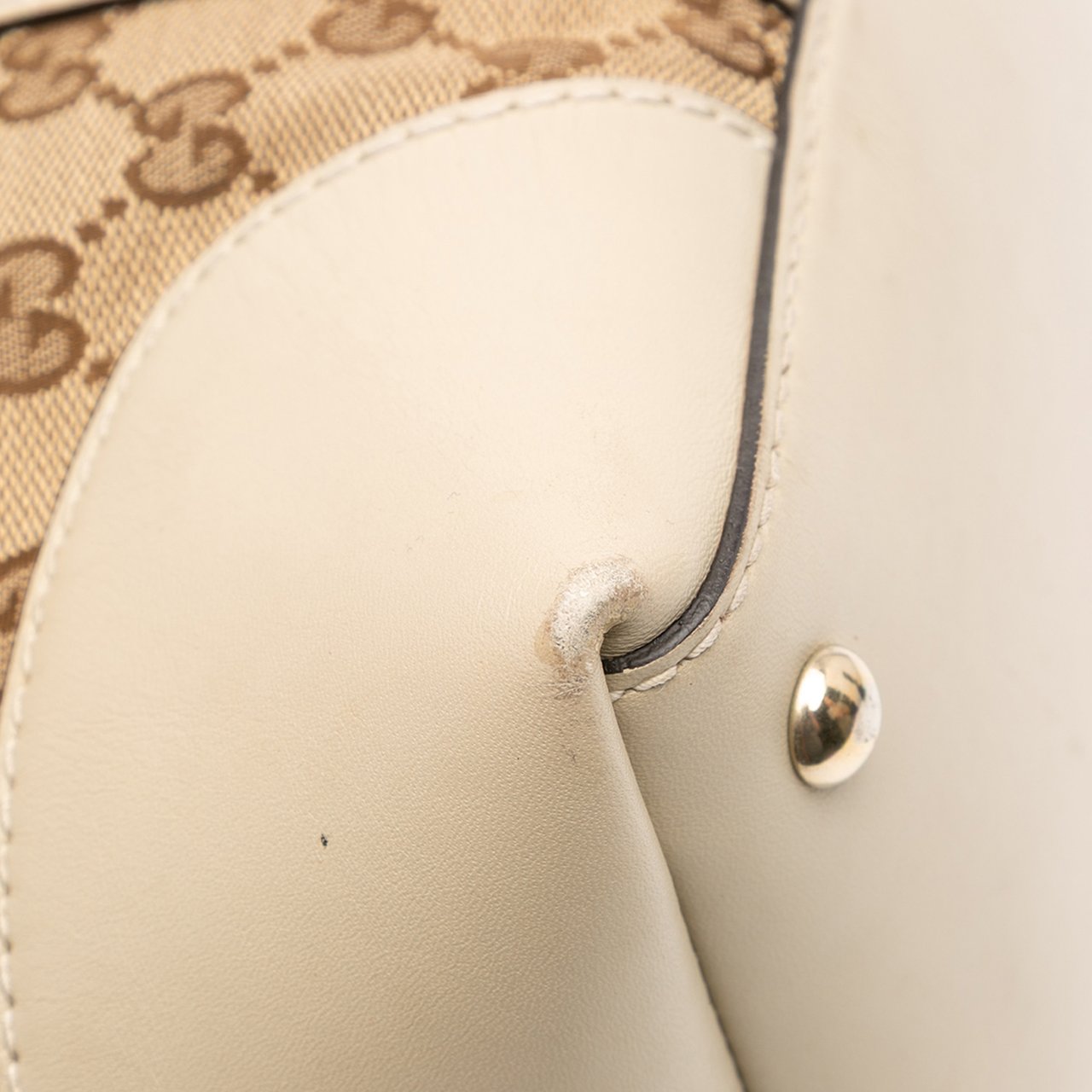 Gucci GG Canvas Lovely Tote Bruin